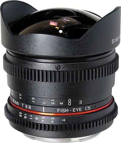 Samyang Diagonal Fisheye 8mm f/3.8 CS (Nikon) - CeX (UK): - Buy